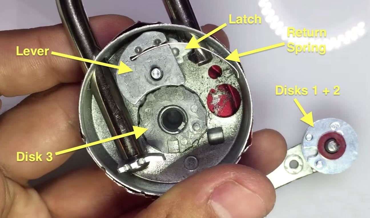 behind hack discovered 8 try master combo lock