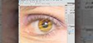 Retouch eyes professionally within Adobe Photoshop CS4