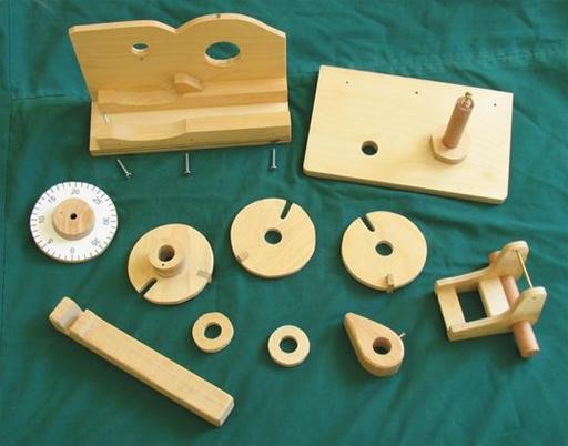 Wooden Combination Lock Demonstrates Inner Workings