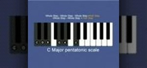 Play major pentatonic scales