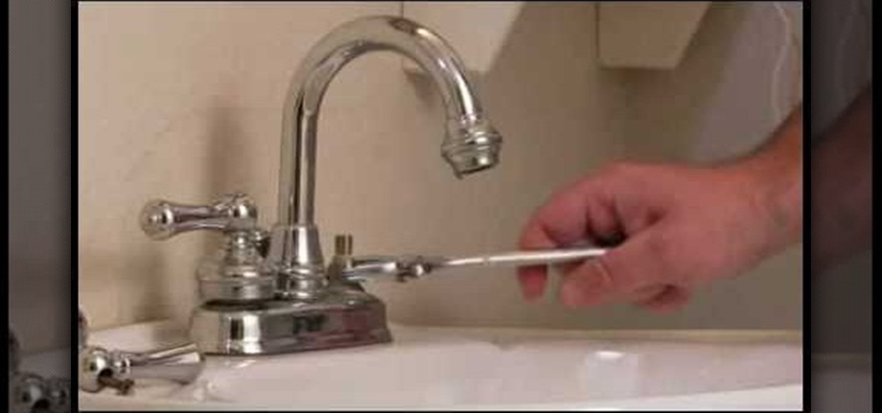 How To Fix And Repair A Dripping Faucet Construction Wonderhowto - How To Repair A Leaky Faucet In The Bathroom