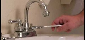 Fix and repair a dripping faucet