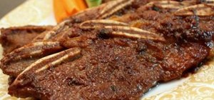 Make Korean grilled beef ribs