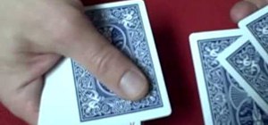 Turn four queens in to aces magic trick