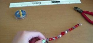 Make a simple tigertail bracelet