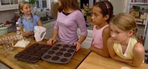 Bake double chocolate cupcakes