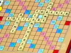 The Simpsons Family Gets Scrabbled!