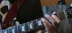 Play "Detroit Rock City" by KISS on electric guitar