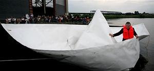 Larger Than Life Origami Boat