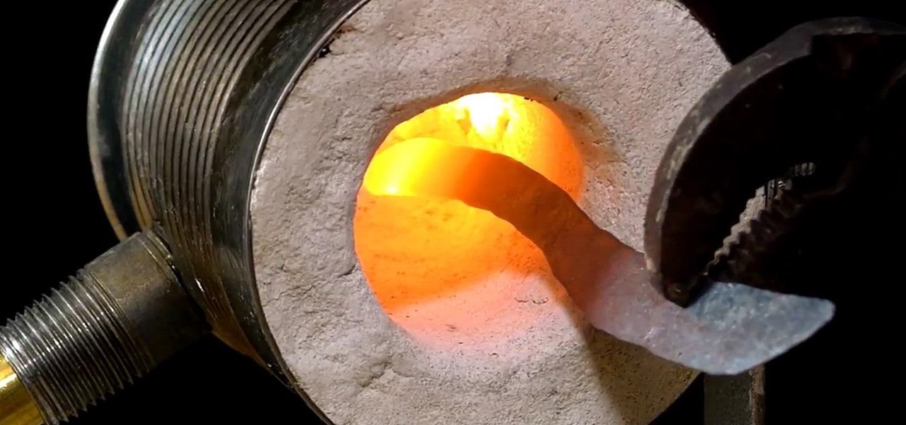 Build a Simple Soup Can Forge & Hammer Out Your Own Homemade Steel Knife