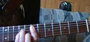 Play "Nothing Else Matters" by Metallica on guitar