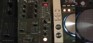 Use the in loop sampler on a DJ mixer
