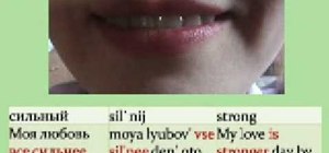 Say "I love you" in Russian