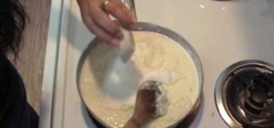 Make riz bi haleed or Mediterranean rice pudding