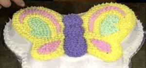 Make & decorate a butterfly cake
