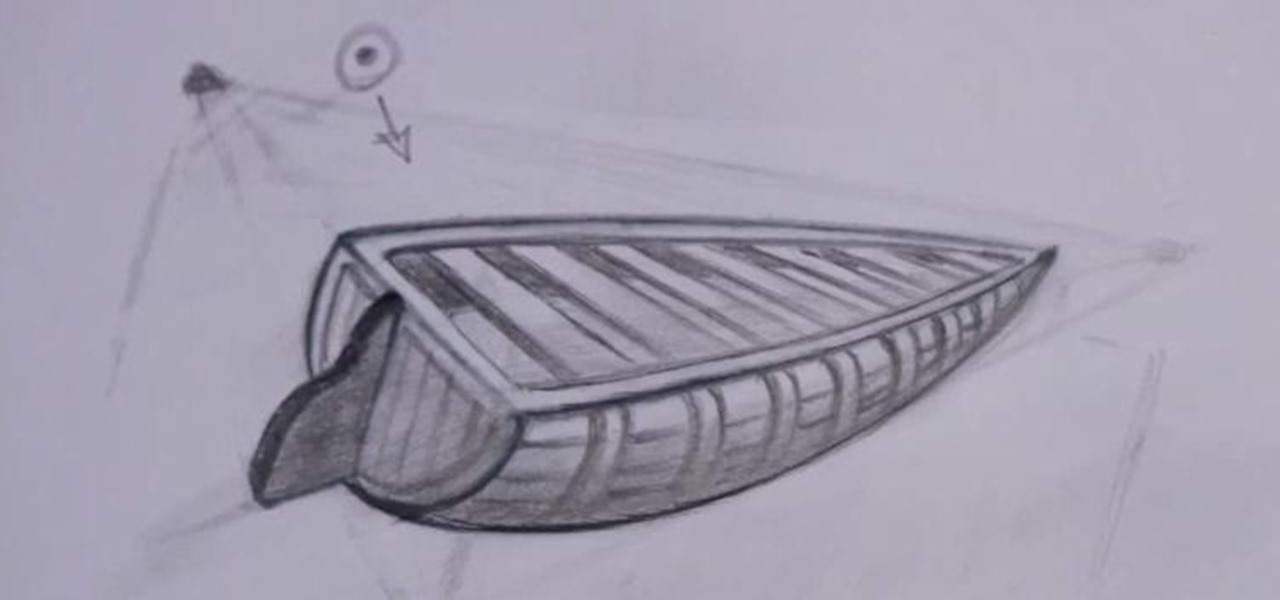 Draw a Boat in Two Point Perspective