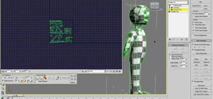 Unwrap a model and apply texture to it when using Audtodesk 3ds Max
