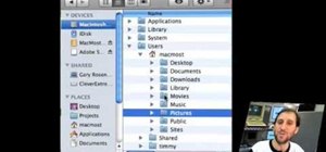 Organize files in Mac OS X