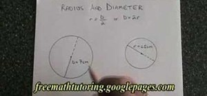 Convert between diameter and radius