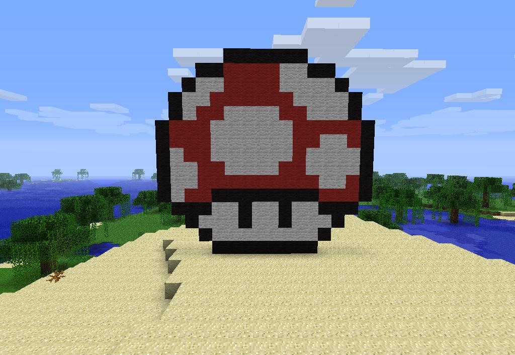 How to Make Pixel Art in Minecraft