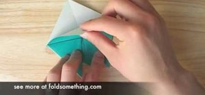 Fold an origami cicada (locust)