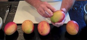 Choose a perfectly ripe Tommy Atkins mango