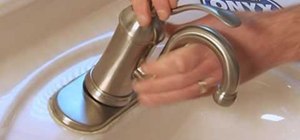 Replace a bathroom faucet with Lowe's