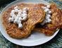 Make delicious and fluffy sweet potato pancakes