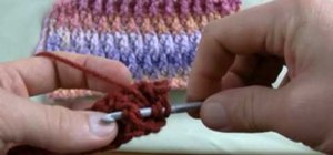 Crochet a beautiful ripple stitch for right handers