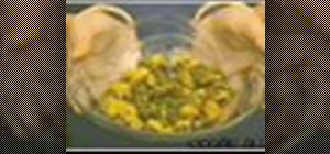 Make aloo palak sabji  (spinach and potatoes)