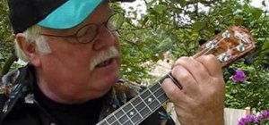 Play the "Spaghetti Blues" on the ukulele