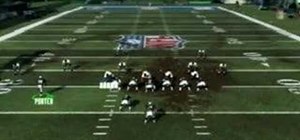 Use the fullback power running play in Madden NFL 07