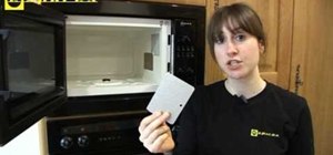 Replace the wave guide cover in a Neff microwave