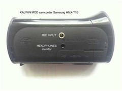 How to Add Mic Input and Headphones Output to Samsung HMX-T10 Camcorder