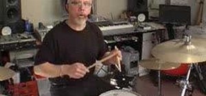 Play "Hard to Handle" by the Black Crows on drums