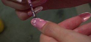 Create a cute dripping ice cream nail look