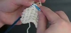 Knit the bamboo stitch pattern
