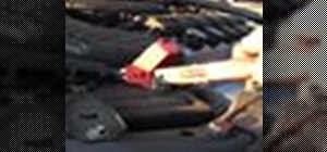 Jump start your car battery with jumper cables