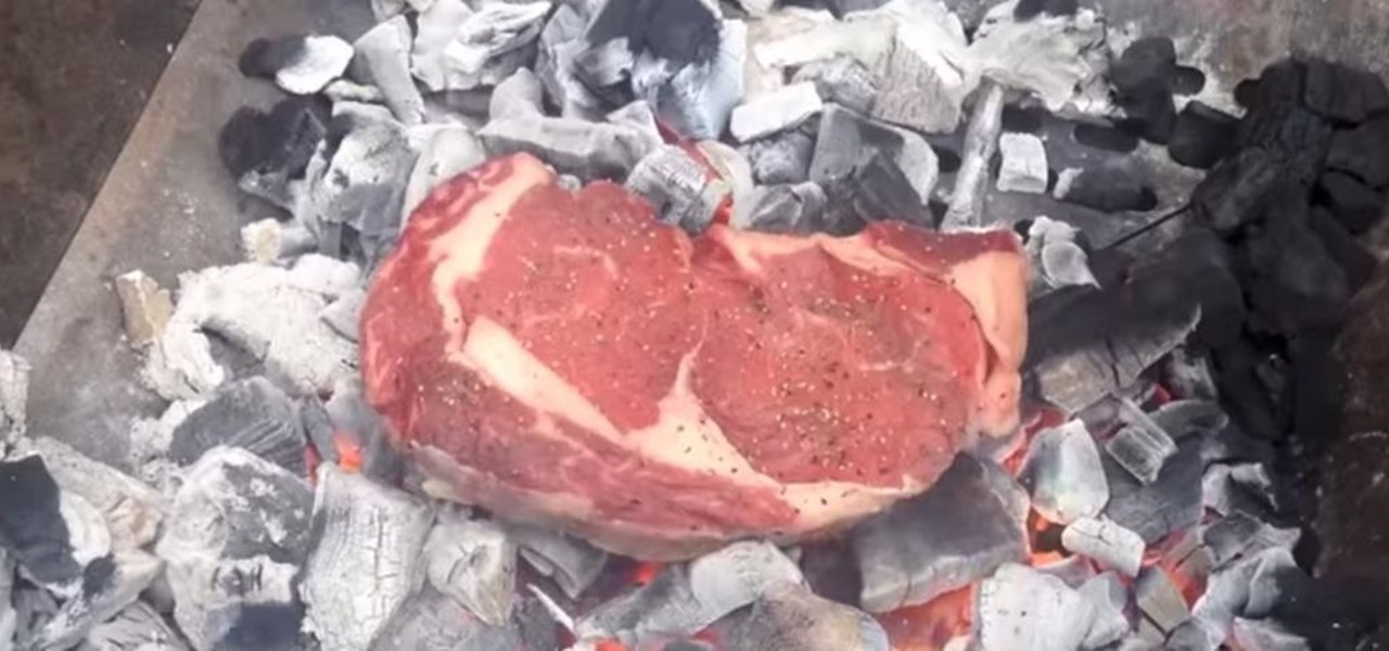Cook Steak on the Coals