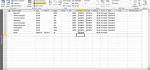 Create a material resource in Microsoft Project 2010