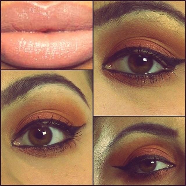 Orange and Copper Fall Makeup