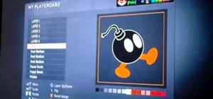 Create a Mario-style Bob-omb playercard emblem in Call of Duty: Black Ops