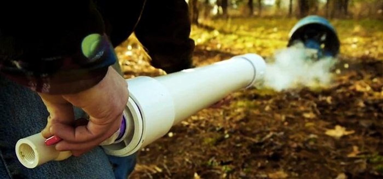 Make a Powerful PVC Air Cannon with Coaxial Piston Valve