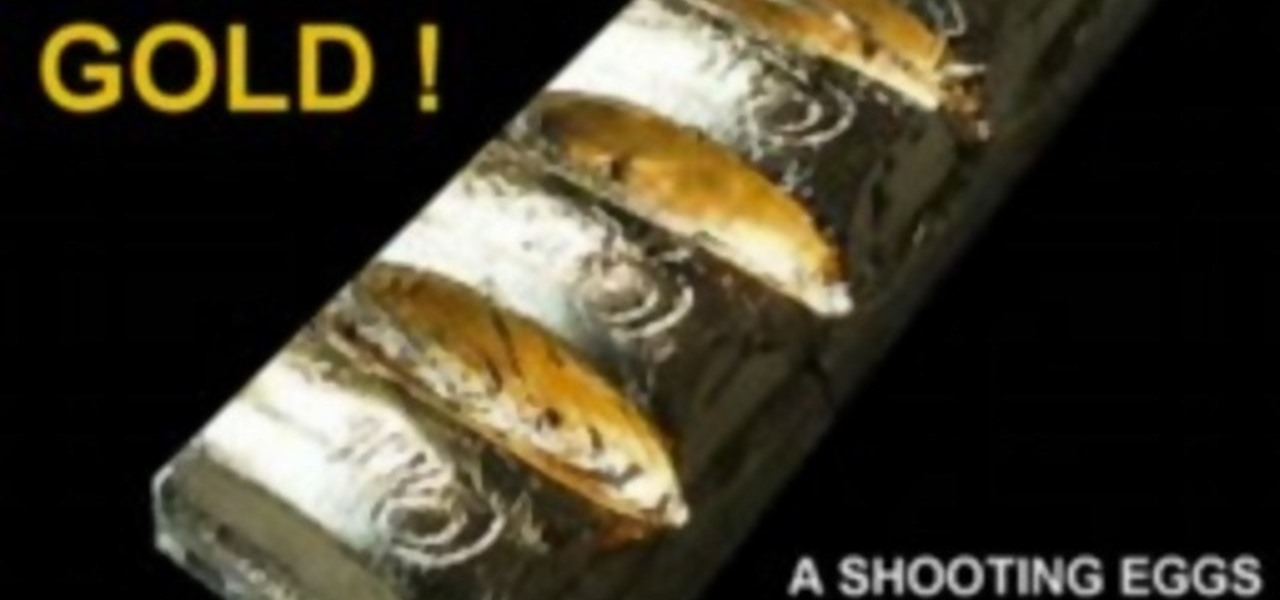 How to Make an edible 24 carat gold bar with gold leaf « Holidays