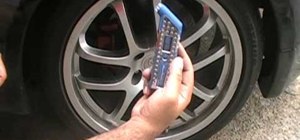 Check and set your tire pressure