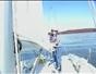 Flake the mainsail when sailing
