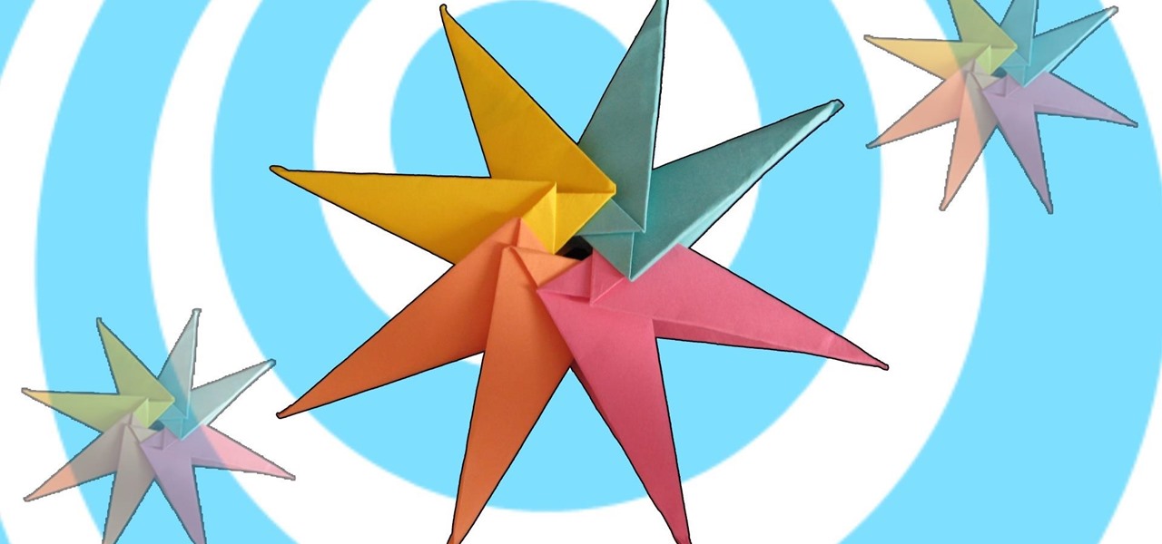 Make a Modular Origami Star (8 Points)