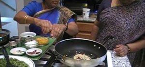 Cook a south Indian asparagus curry