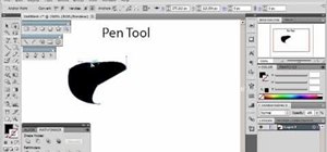 Use the pen tool in Adobe Illustrator 5