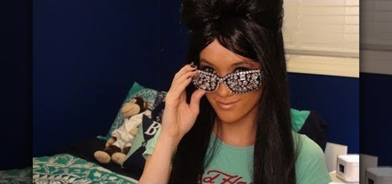 How to Be Snooki from Jersey Shore for Halloween (hair, makeup & rhinestone  glasses) « Makeup :: WonderHowTo